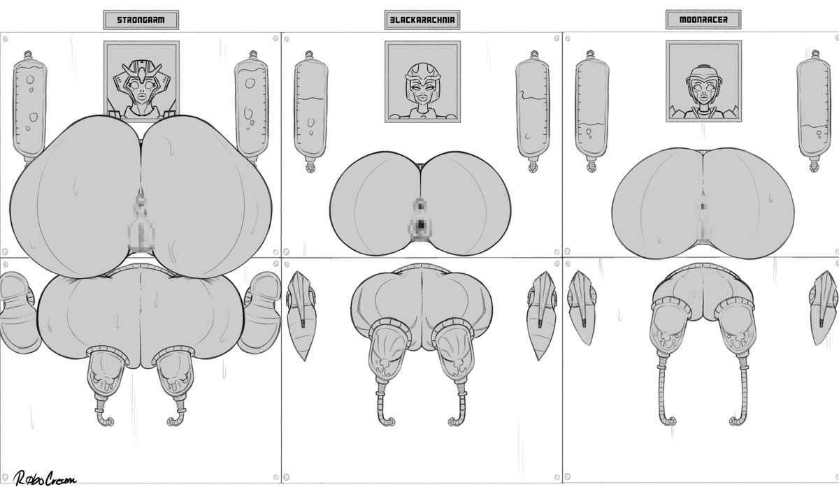 Robocream69plus's tweet photo. Fembots on the wall

*Full uncensored, variants and more stuff on my patreon https://t.co/RXZTHieS39