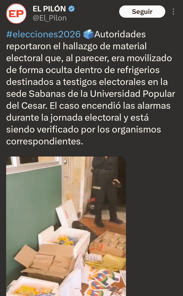 Un_Tibio_Mas's tweet photo. @petrogustavo Que investiguen esto primero cretino doble moral @Registraduria https://t.co/jMI50saSpt