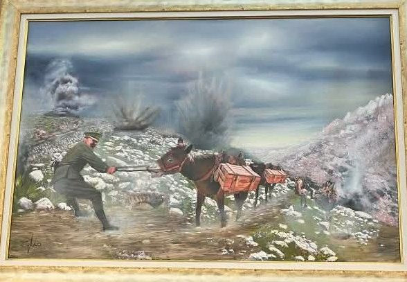 amucint's tweet photo. En el Museo del Cuerpo de Intendencia del Ejército de Tierra en el Palacio de Polentinos en Avila en el Acuartelamiento Academia de Intendencia. https://t.co/mn1XRZuVIR