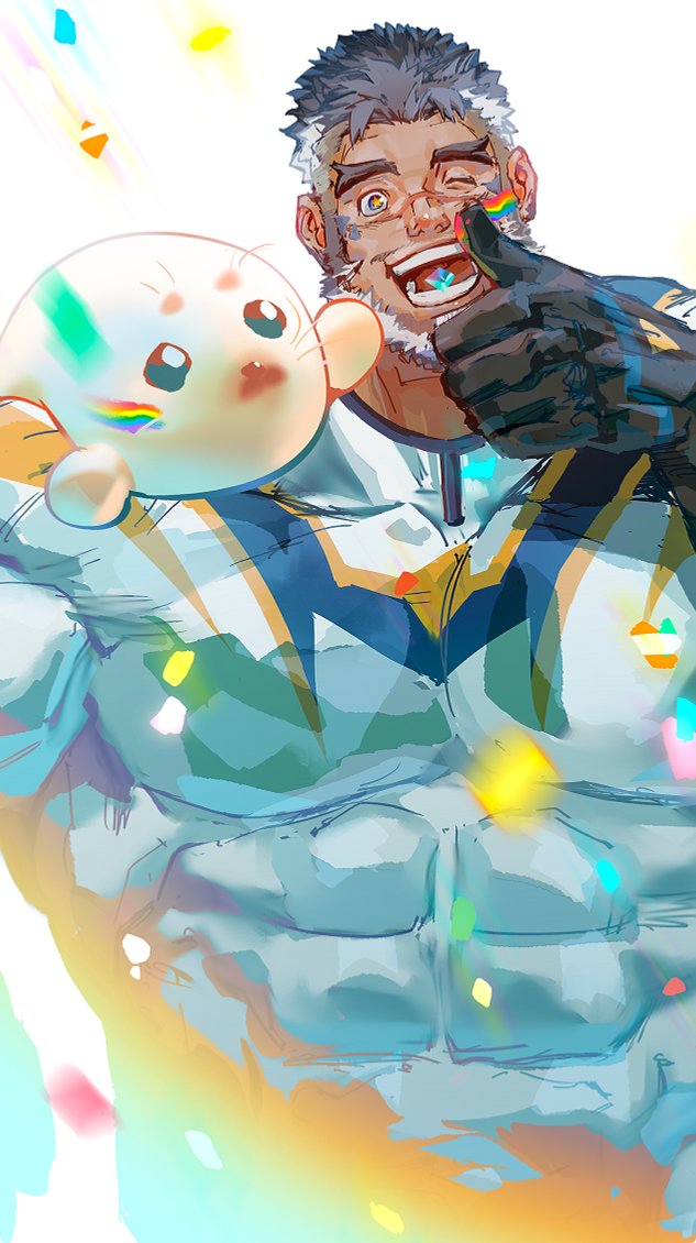 kaito_navigator's tweet photo. happy pride!!!🏳️‍🌈
骄傲月快乐!!!🏳️‍🌈
永远热爱最真实的自己🏳️‍🌈

绘制：@hudifeiren 
#海渡ノ幸 https://t.co/oUEXxptizR