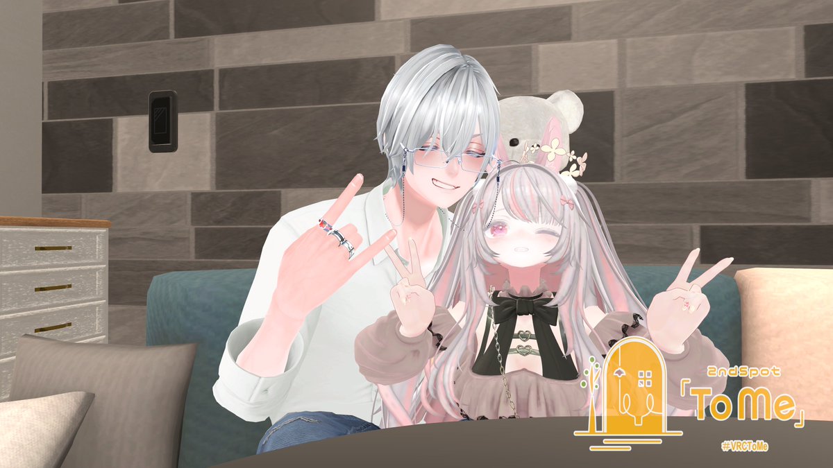 usahara_asmr's tweet photo. @VRCToMe 行ってきました！
けいちゃん卒業寂しけど元気でね…！
今回も楽しく楽しめました！！！また行きます！ https://t.co/Jbpm3dgWpn