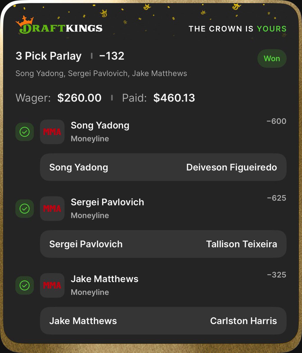 ZenCombat's tweet photo. Recap of #UFCMacau 
2/2 plays posted to X
Profit 6.5u ✅✅

These aren’t all the plays we hit follow for more free plays 💰💰 https://t.co/vhB4Y5T7iz