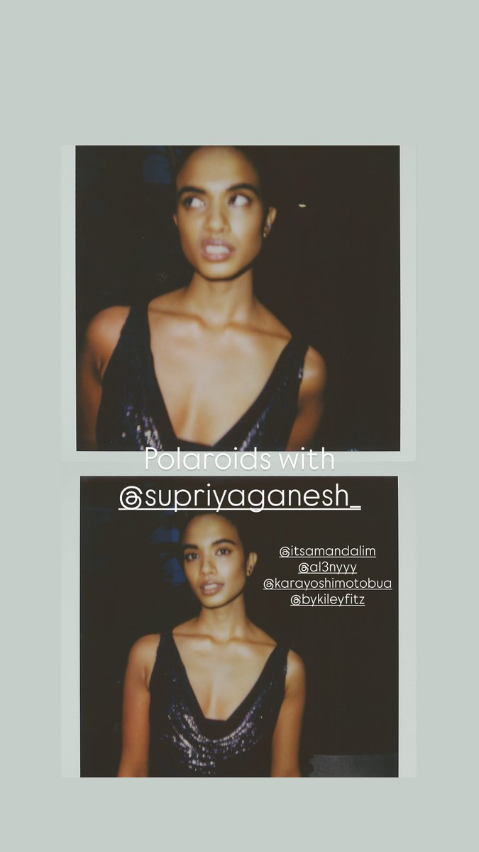 bestofsupriya's tweet photo. New polaroids of Supriya Ganesh ✨

via __thomaslynch https://t.co/FqLlNgN1tL