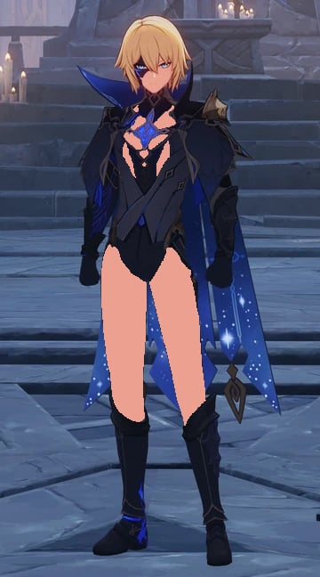 Tsukkipi's tweet photo. Genshin leaks: playable dainsleif design based on the latest trend with female characters https://t.co/Ava7yWyoSr