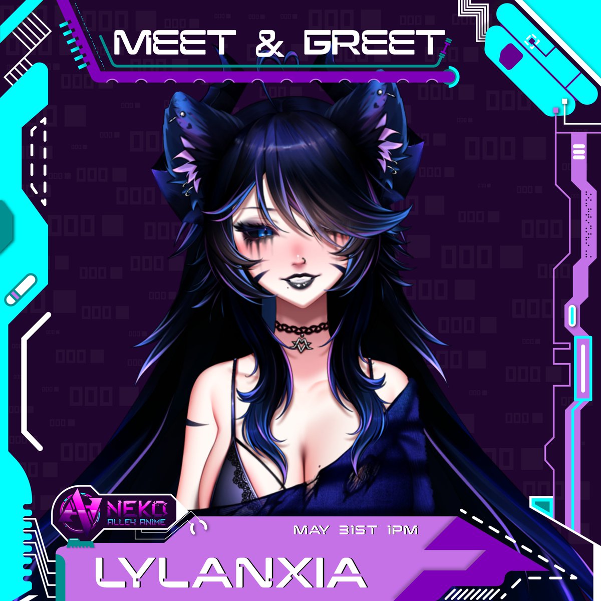 I really want to thank @NekoAlleyAnime for inviting me to do a in