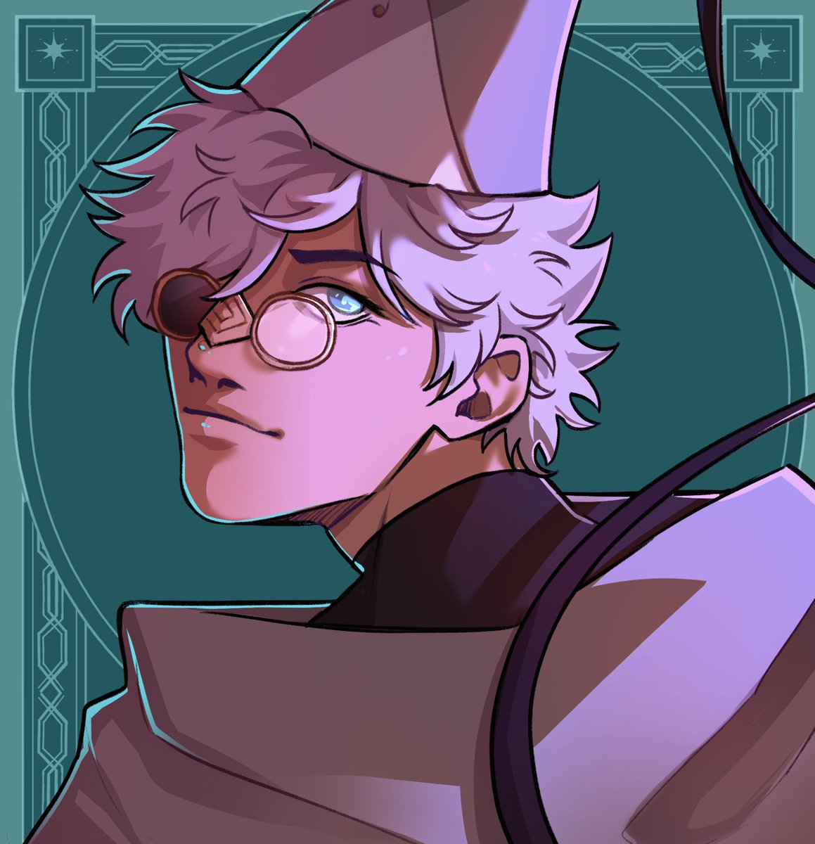 hellertears's tweet photo. quick Qifrey portrait :) #witchhatalier https://t.co/ZUZKhbSelb