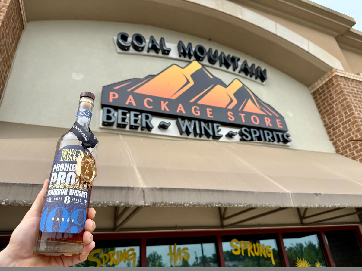 broadstinfamous's tweet photo. Broadstreet Infamous Bourbons are now available at Coal Mountain Package Store in Cumming, GA!

Stop by Coal Mountain Package Store, grab a bottle, and experience the bourbon that's making a name for itself across Georgia.

📍 Coal Mountain Package Store

#BroadstreetInfamous https://t.co/dAyvTiOtC8