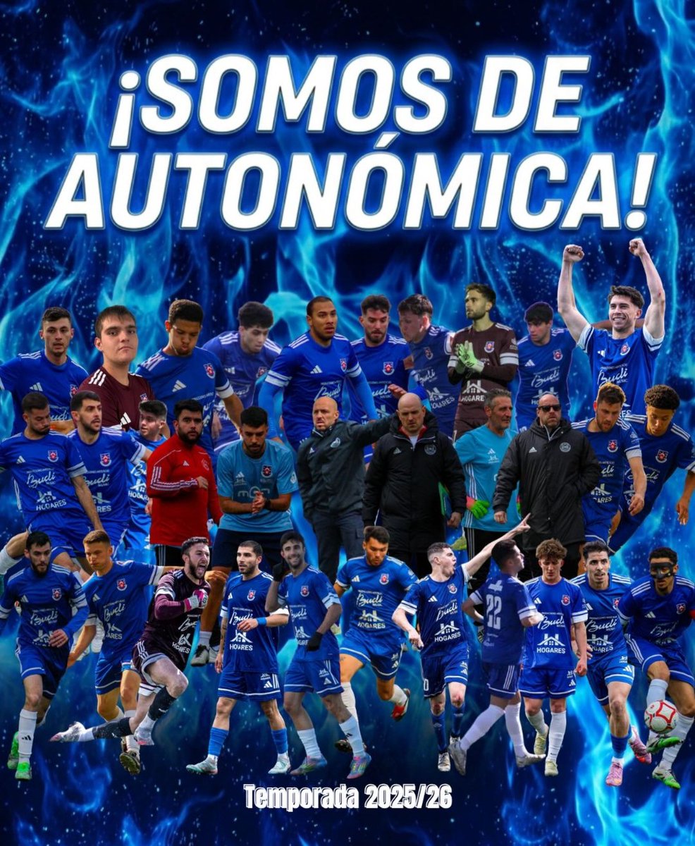 ATVALDE's tweet photo. Día para la historia de este club.

💙 SOMOS DE AUTONÓMICA 💙

Partido donde el valde se llevó los 3 puntos y certifica matemáticamente el ascenso.

AT.Valdeiglesias 3️⃣-1️⃣ @Mostoles_cf

⚽Meneses ⚽ Marco

Gracias a tod@s por el apoyo.

#Forzavalde
#somosdeautonomica https://t.co/oqaSfL84hD