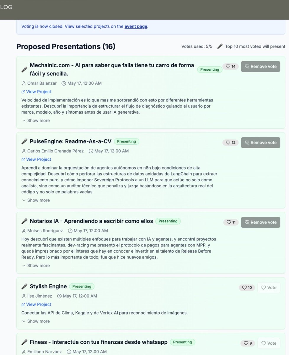 omsbade's tweet photo. Weeks ago Mechainic.con was the most voted “project” in the #ReleaseBeforeReady event spot sites by @500LatAm and #Dapta  was amazing to build, share and show How Mechainic works🚀🏎️ https://t.co/IgUYJPQGwy