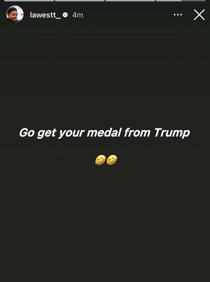 centreGoalHQ's tweet photo. 🚨📲| Wesley Fofana to Madueke on IG:

“Go get your medal from Trump 🤣🤣” https://t.co/bfQmDNoPNv