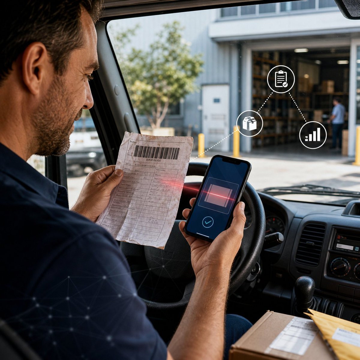 GoodHelper702's tweet photo. A client was driving paper back to the office just to mark an order delivered.

He sent OpenClaw the idea from the road:

Scan barcode with phone -> mark delivered.

By the time he got back, the prototype was ready to test.

#LasVegasBusiness #BusinessAutomation #CustomSoftware https://t.co/DuhYz17zpr