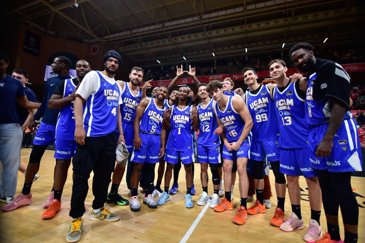 OlguitaLorente's tweet photo. 🏀 DATOS @ACBCOM:

➡️ El @UCAMMurcia ha sido EL MEJOR EQUIPO de la segunda vuelta. De la mejor competición doméstica de Europa.

Enlace noticia: https://t.co/vtZSqJMJ00 https://t.co/lTUOvys0OF