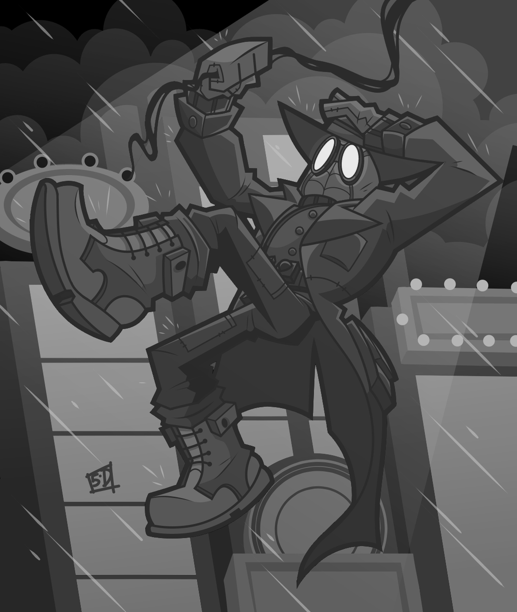 OJOOOOOSS5's tweet photo. Señor Araña 🕷️
#SpiderNoir #fanart https://t.co/4tqyVZrJCV