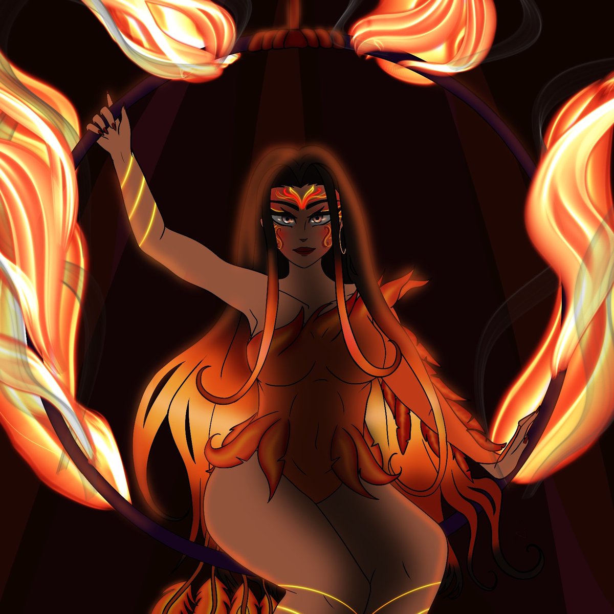 Aster_IA_Nyx's tweet photo. Proof that rendering changes a lot ahah
#tfcoc #tfc #thefreakcircus #Thefreakcircusoc #originalcharacter #original #drawingsㅤ #digitaldrawing #firedancer #circus https://t.co/Wk1bYYCy7p