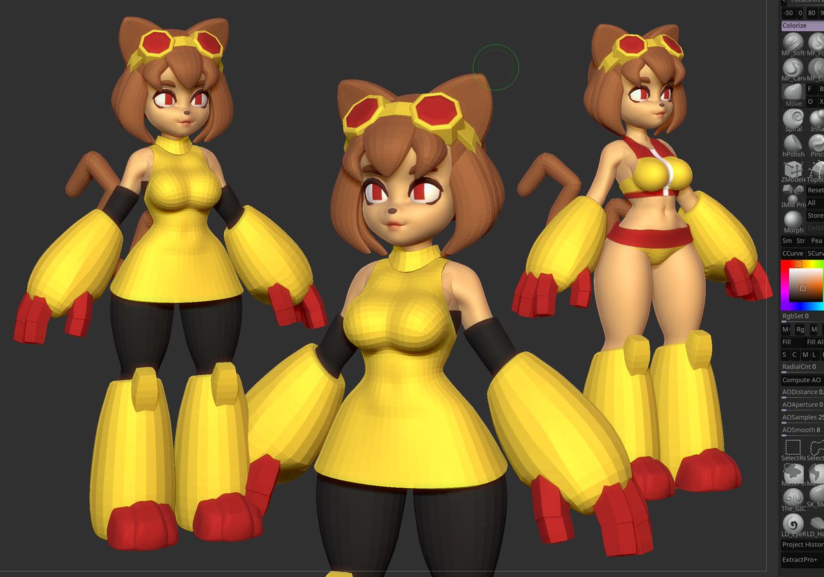 lavenderdevilry's tweet photo. So that Kit doodle transformed into a full 3d sculpt over the weekend. Sorry not sorry, Bodega enjoyers
#gameoverse https://t.co/PzVzp1Sokr