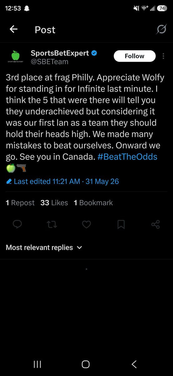 Hav0cCS's tweet photo. I will zelle someone 5$ to ask him what place his last team placed at their 1st event, while having a sub, only to be kicked for them "not being good enough" 🤡 https://t.co/3XPDBS5lBa