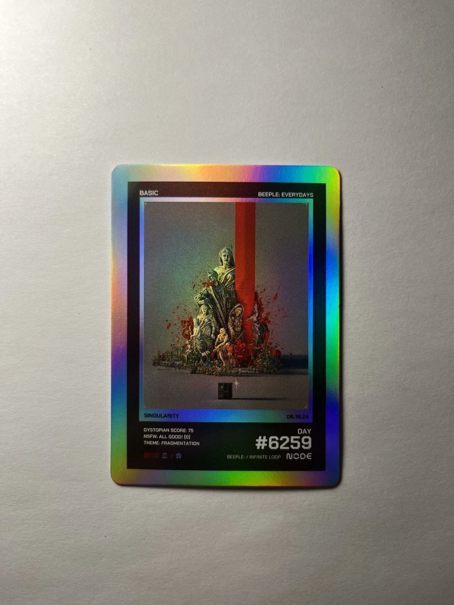 everydaystrade's tweet photo. ⚪ SOLD: #6259 "SINGULARITY"
⚡ Basic
💰 $33

🔗 https://t.co/q8RfIndBFT
📊 https://t.co/OYkLMqk2UZ
@nodefnd https://t.co/zglHqUbXhU