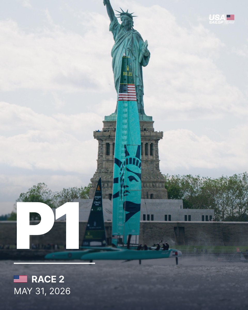 SailGPUSA's tweet photo. The words were "US did nearly perfect"🔥

💪 Follow here https://t.co/JjzDnvW0oL

#SailGP #SailGPUSA #USASailGP #NY #NewYork https://t.co/zZGKRqAP17
