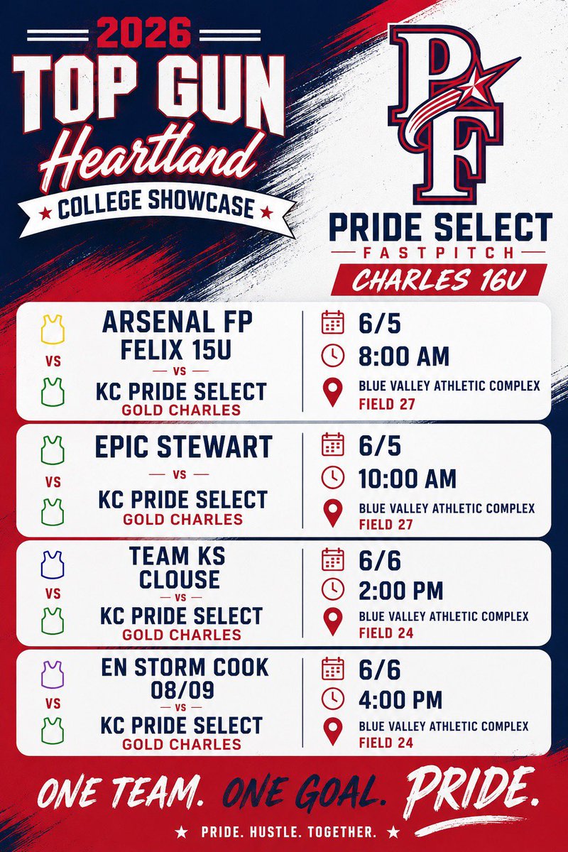 LeahLaird04's tweet photo. First tournament back with my club team next weekend! Here’s the schedule 
@PrideSelectFP https://t.co/safafpybPD