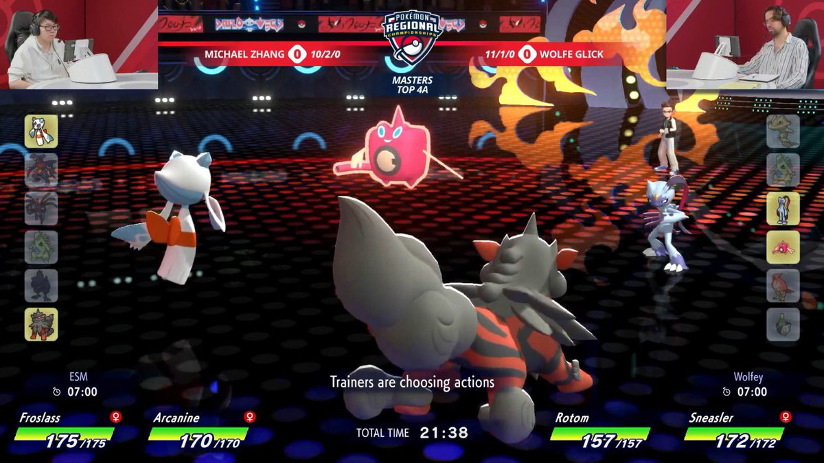VGCVictoryRoad's tweet photo. 🏆 2026 Indianapolis Regional 🏆

Top 4
🇺🇸 Michael Zhang (@EternalSnowman) vs 🇺🇸 Wolfe Glick (@WolfeyGlick)

Michael: https://t.co/aBBYwI2ztd
Wolfe: https://t.co/CPAOox3318 

🎙️ @PKMNostrom @NBplaid
📲 #PlayPokemon
🔴 https://t.co/PHJwMqaMZs 
🟣 https://t.co/A17q5Zvj2E https://t.co/ayFgZzZHt0