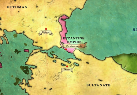 robnotrobot's tweet photo. @romanhelmetguy Seems a bit of a stretch to say they defeated the Roman Empire if he's talking about 1453. https://t.co/KUczwD1wVk