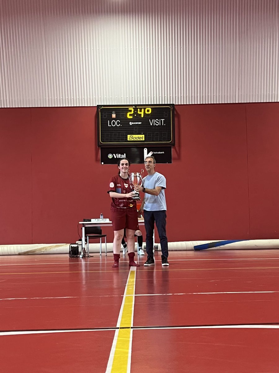 aff_faf's tweet photo. TXAPELDUNAK @salburuafutsal

Hoy se ha celebrado en el Centro Cívixo Salburua la 𝗙𝗶𝗻𝗮𝗹 𝗱𝗲 𝗖𝗼𝗽𝗮 𝗱𝗲 𝗙ú𝘁𝗯𝗼𝗹 𝗦𝗮𝗹𝗮 𝗙𝗲𝗺𝗲𝗻𝗶𝗻𝗼

🏆 IBAIALDE SALBURUA C.D.F
🥈PROMESAS EDF DECORINOX
🥉PATXANGA DE VITORIA 

Zorionak neskak👏👏👏 https://t.co/HQJaNoLpJw