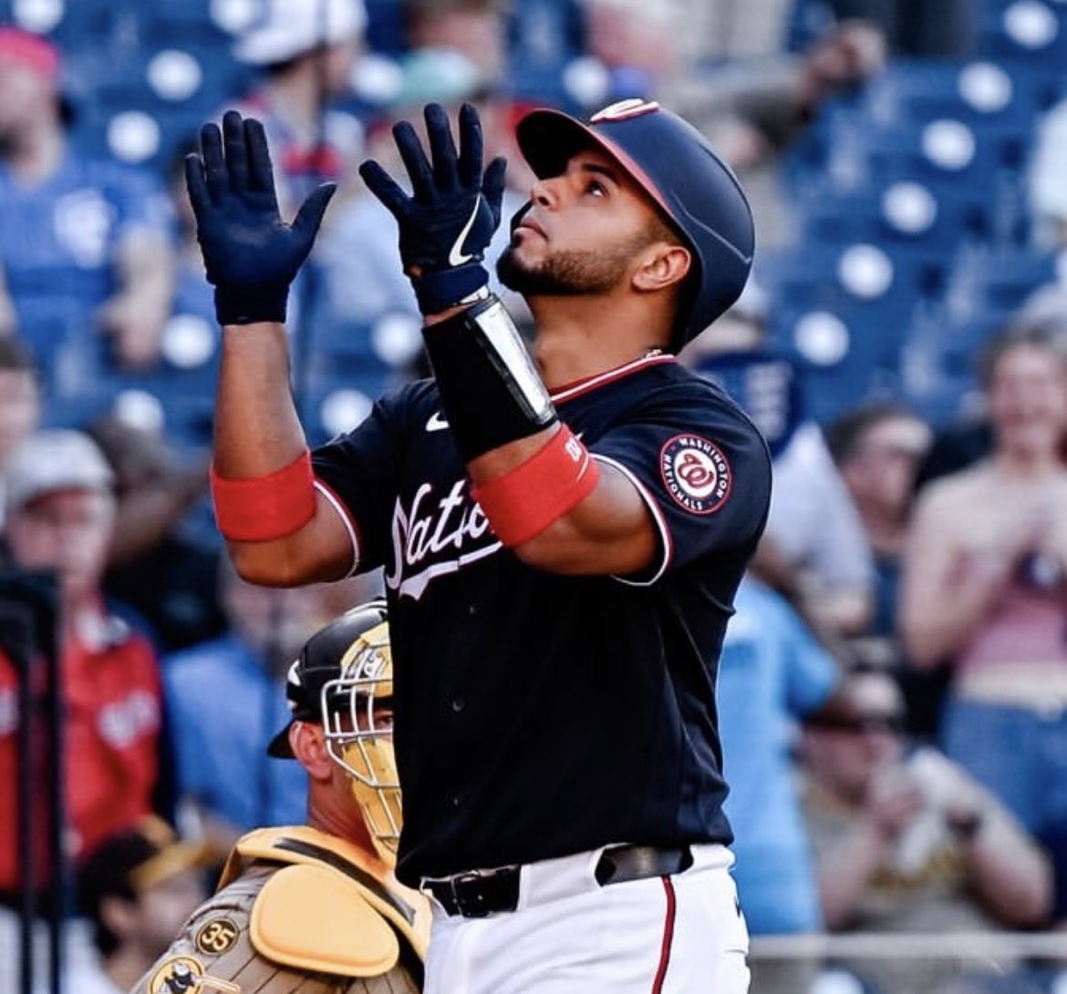 SleeperNats's tweet photo. Keibert Ruiz today:

2/3
1 R
Threw out 3 runners

ELITE TOP 10 CATCHER‼️

#Natitude https://t.co/hAxkLgNNTE