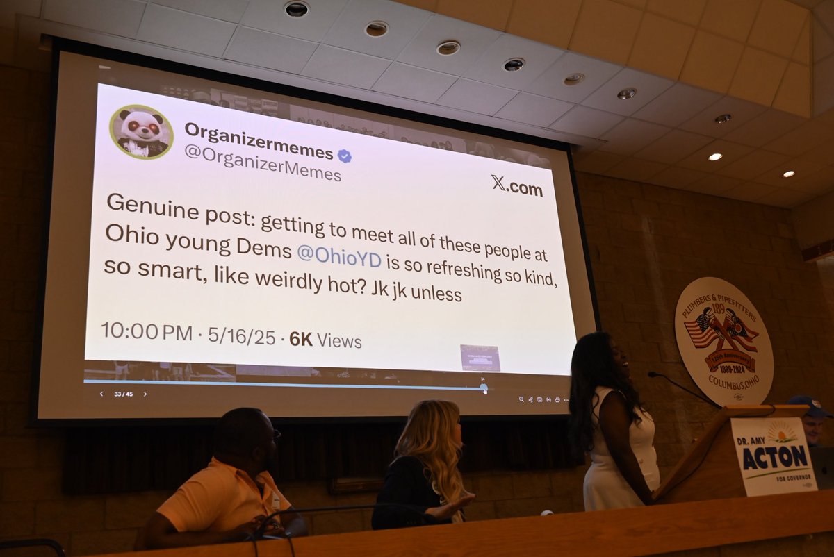 kimagyekum's tweet photo. .@OrganizerMemes presence was felt at the @OhioYD convention this weekend 🩷 https://t.co/3309naxvdE