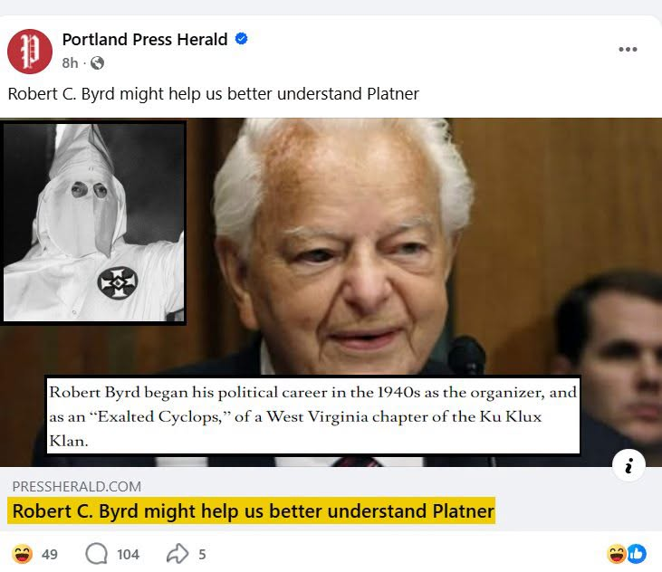 unquirer's tweet photo. You can't make this up - we're about a month away from the Democrat party just outright admitting they have always been the real nazis and racists. https://t.co/B4X4yzhiwu