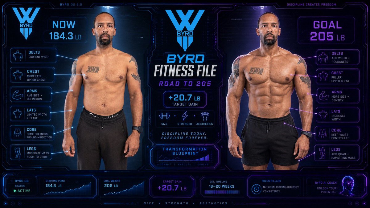 itswilliambyrd's tweet photo. Working on my body one day at a time. While simultaneously working on a fitness dashboard. Fitness and Tech for the win. https://t.co/rX2JoJ7XXz