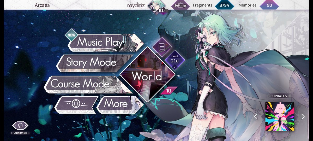RabaneteRay's tweet photo. Finalmente subi a Saya de nível !!! #arcaea https://t.co/aDfN2g3qkf