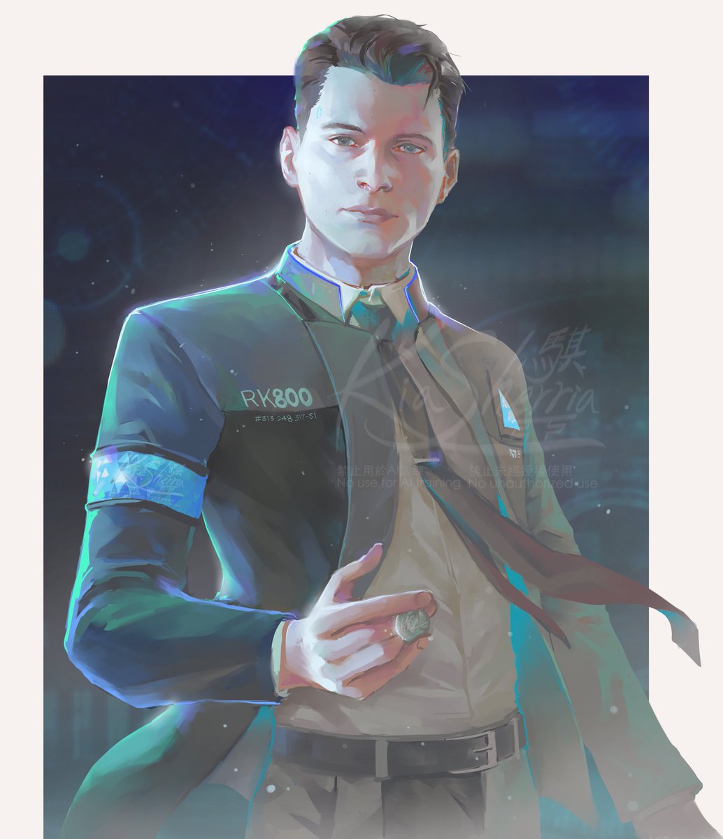 kiasherria_kia's tweet photo. Is Connor playing with a coin kinda like a cat playing with a cat toy?? 🐱
#detroitbecomehuman #connor https://t.co/vKqfOmQ76A