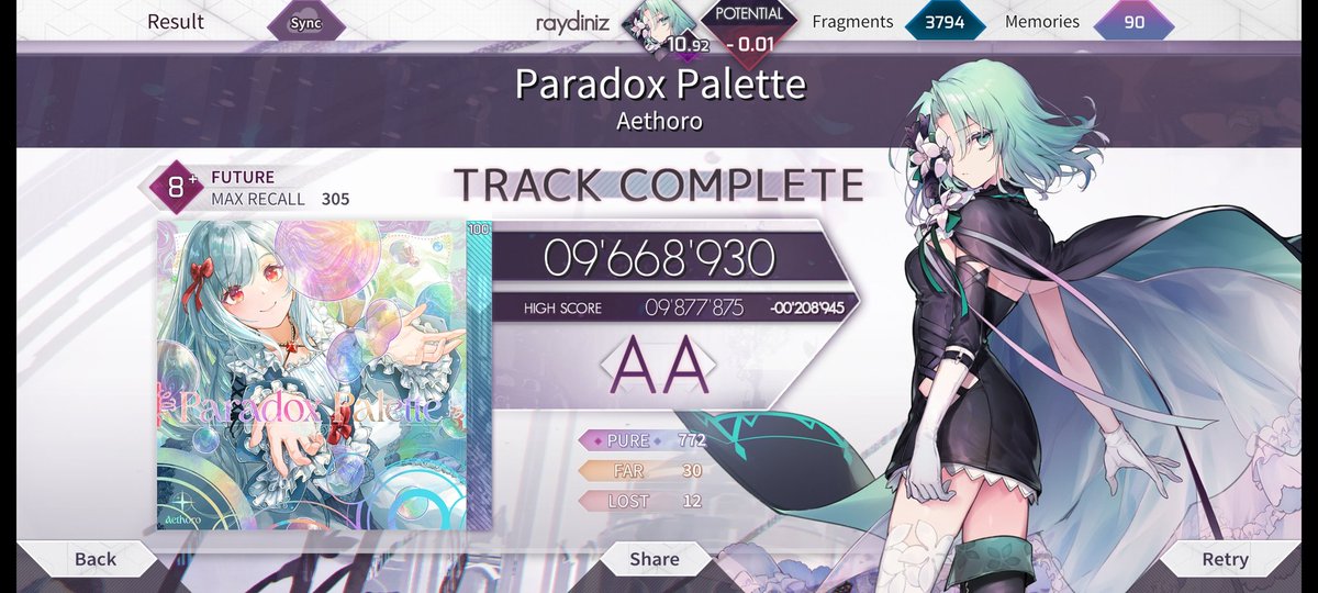 RabaneteRay's tweet photo. Talvez eu tenha comprado o pack só por causa dessa música mesmo ( e não me arrependo) #arcaea https://t.co/dPma0Tx1yb