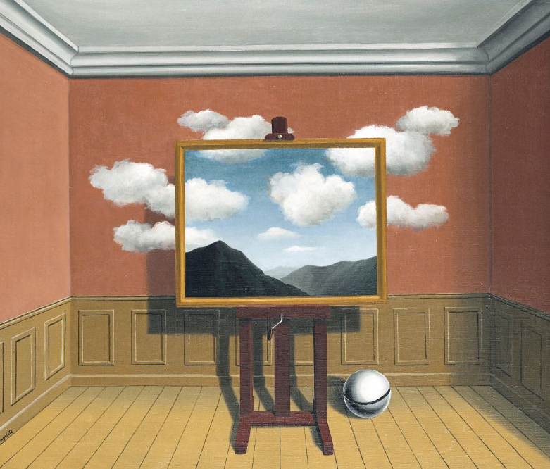 soymoyado's tweet photo. Rene Magritte también hacia unos backrooms super interesantes. https://t.co/kcgdN7N5Lr