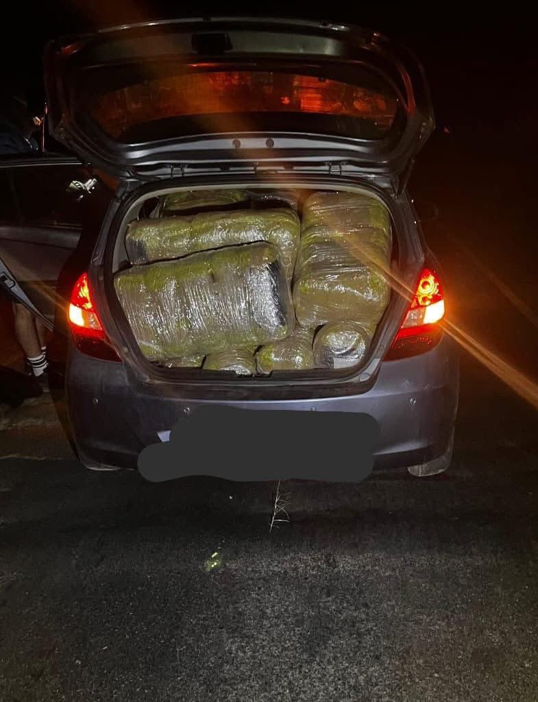 Abramjee's tweet photo. Police in Hoedspruit, Limpopo, working with Farm Watch members under Operation Shanela II, seized 130 bags of dagga worth an estimated R11 million and arrested three suspects aged 34 to 35 for drug trafficking.

The suspects were arrested after officers intercepted a Toyota Quantum taxi and a Hyundai sedan on the R527 near Snake Park on Saturday night. 

Preliminary investigations indicate the dagga originated in Eswatini and was being transported through Limpopo for distribution elsewhere in South Africa.

The suspects are expected to appear in the Hoedspruit Magistrate’s Court on Monday. 

Police investigations continue.