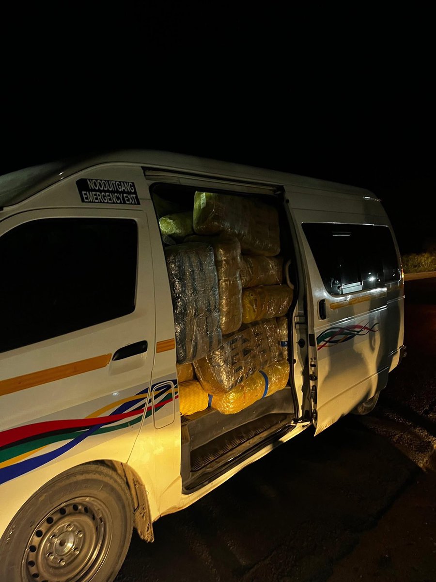 Abramjee's tweet photo. Police in Hoedspruit, Limpopo, working with Farm Watch members under Operation Shanela II, seized 130 bags of dagga worth an estimated R11 million and arrested three suspects aged 34 to 35 for drug trafficking.

The suspects were arrested after officers intercepted a Toyota Quantum taxi and a Hyundai sedan on the R527 near Snake Park on Saturday night. 

Preliminary investigations indicate the dagga originated in Eswatini and was being transported through Limpopo for distribution elsewhere in South Africa.

The suspects are expected to appear in the Hoedspruit Magistrate’s Court on Monday. 

Police investigations continue.