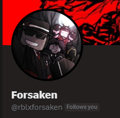 Speedz's tweet photo. @rblxforsaken @Enoderen yeah thats what i thought https://t.co/5yY7FbwJsk