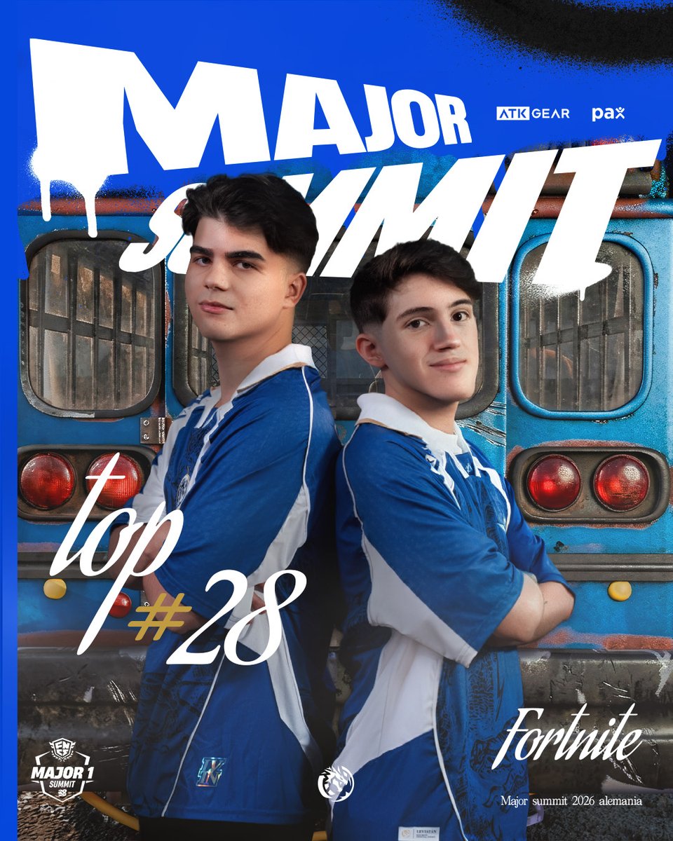 Leviatan_FN's tweet photo. BIG NT PARA LOS PIBES.

Dejaron todo representandonos en FNCS Major 1 Summit Finals.

#goLEV https://t.co/h7jyve0PLA