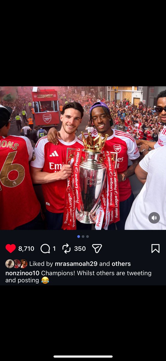 Rhys14_'s tweet photo. Love how Madueke has the cheek to post this and then limit his comments. You had about as much of a contribution as a desk fan in a freezer https://t.co/OqegYYvzWi
