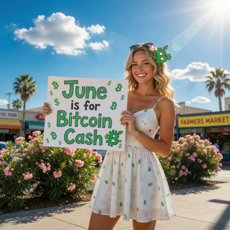 BitcoinCashOG's tweet photo. Welcome to June team, the heat is on and bright days are ahead. Keep building, keep stacking, and keep using BCH ✌️
The future of sound money is here 🔥 https://t.co/HCxJoQS5YJ