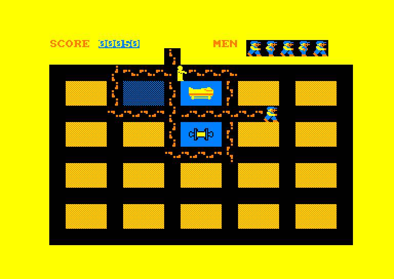 Captainz1's tweet photo. @gamesyouloved Oh Mummy on the Amstrad https://t.co/nJ4TUKals4