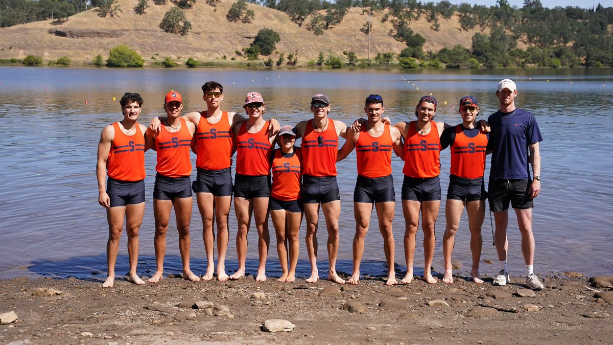 CuseMRowing's tweet photo. Syracuse places 9th as a team at the IRA National Championship and all four crews finish in the top-10 once again 🍊‼️

Varsity 8 - 10th 
2V8 - 4th 
3V8 - 10th 
Varsity 4 - 8th https://t.co/6B5Hio62IJ
