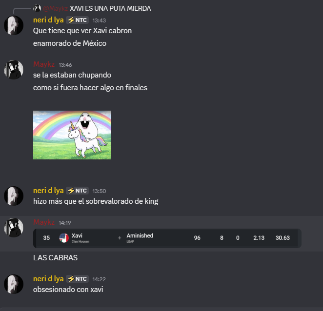 Nerizz7's tweet photo. Colombiano @maykzlol  obsesionado con @xavifnw https://t.co/nKtyK5SKkB