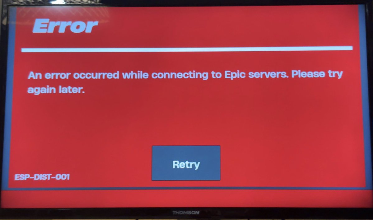 aimsfaces's tweet photo. Anyone having issues on Fortnite ? Being in Spain it’s not working at all.

Alguien esta teniendo problemas con Fortnite ? Estando en España no funciona nada. https://t.co/GI0v5aVq62