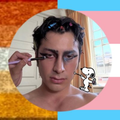tboyhuddy's tweet photo. #FORPRIDE !! this is my first pride month fully out to everyone as everything :)) im elliott and im a transmasc butch lesbian who is a couple months now on t !! 🏳️🌈🏳️⚧️😛 https://t.co/OBCvVepBIE