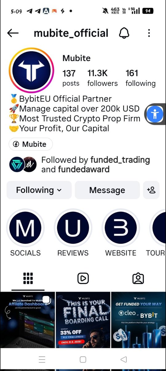 GojoFX01's tweet photo. @MUBITE_COM @andreascrypto_ All Done ✅✅  Sir 🤲 https://t.co/ZvNJrJ9N9d