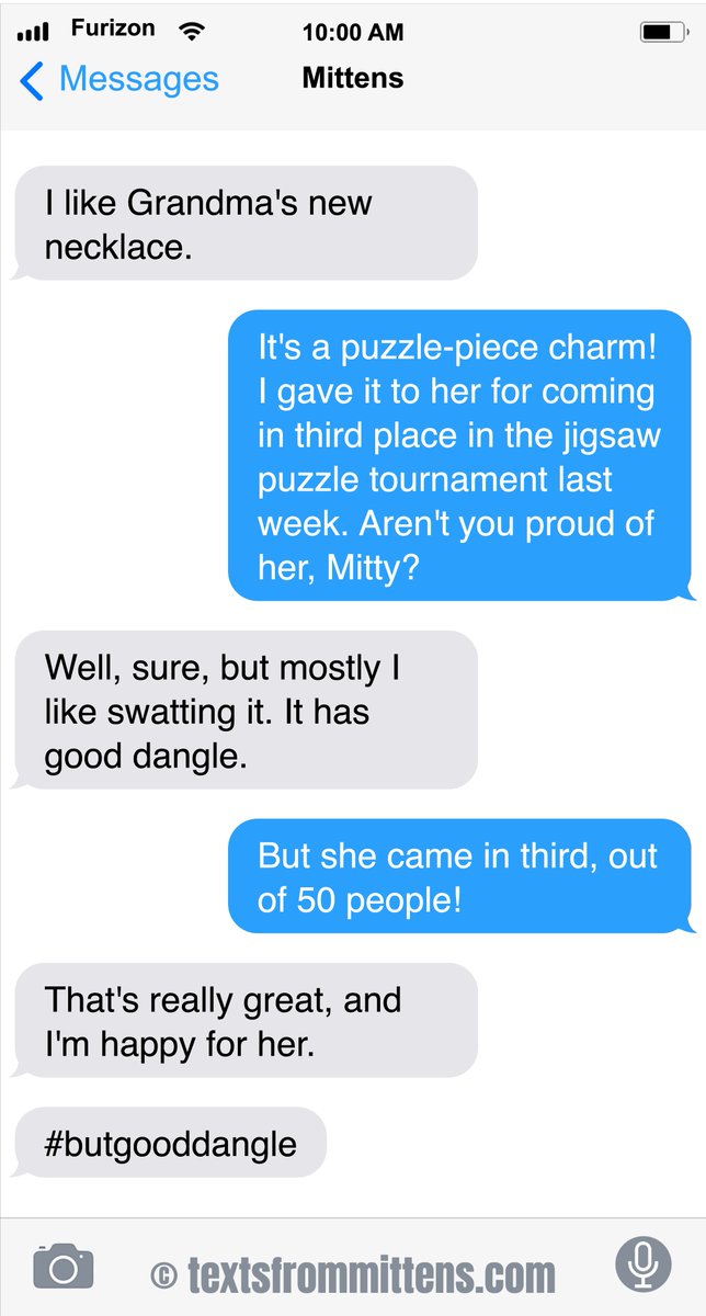 TextFromMittens's tweet photo. NEW Daily Mittens: The Dangle Edition 
More Mittens: https://t.co/H7MiSgfYeH #textsfrommittens #webcomic #webcomics #texts https://t.co/3mbvNrL95E