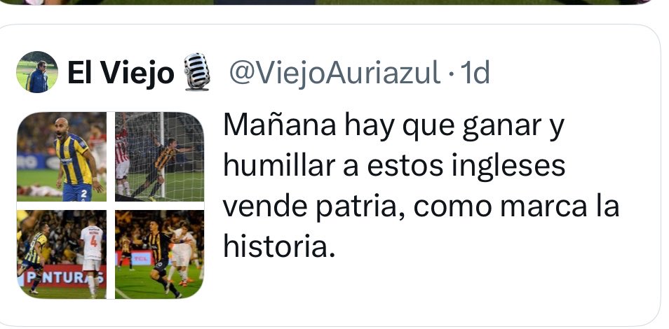 Teofilo7a0's tweet photo. @ViejoAuriazul Que pasó che?? Se te borró un tw https://t.co/nWhScIFPH8