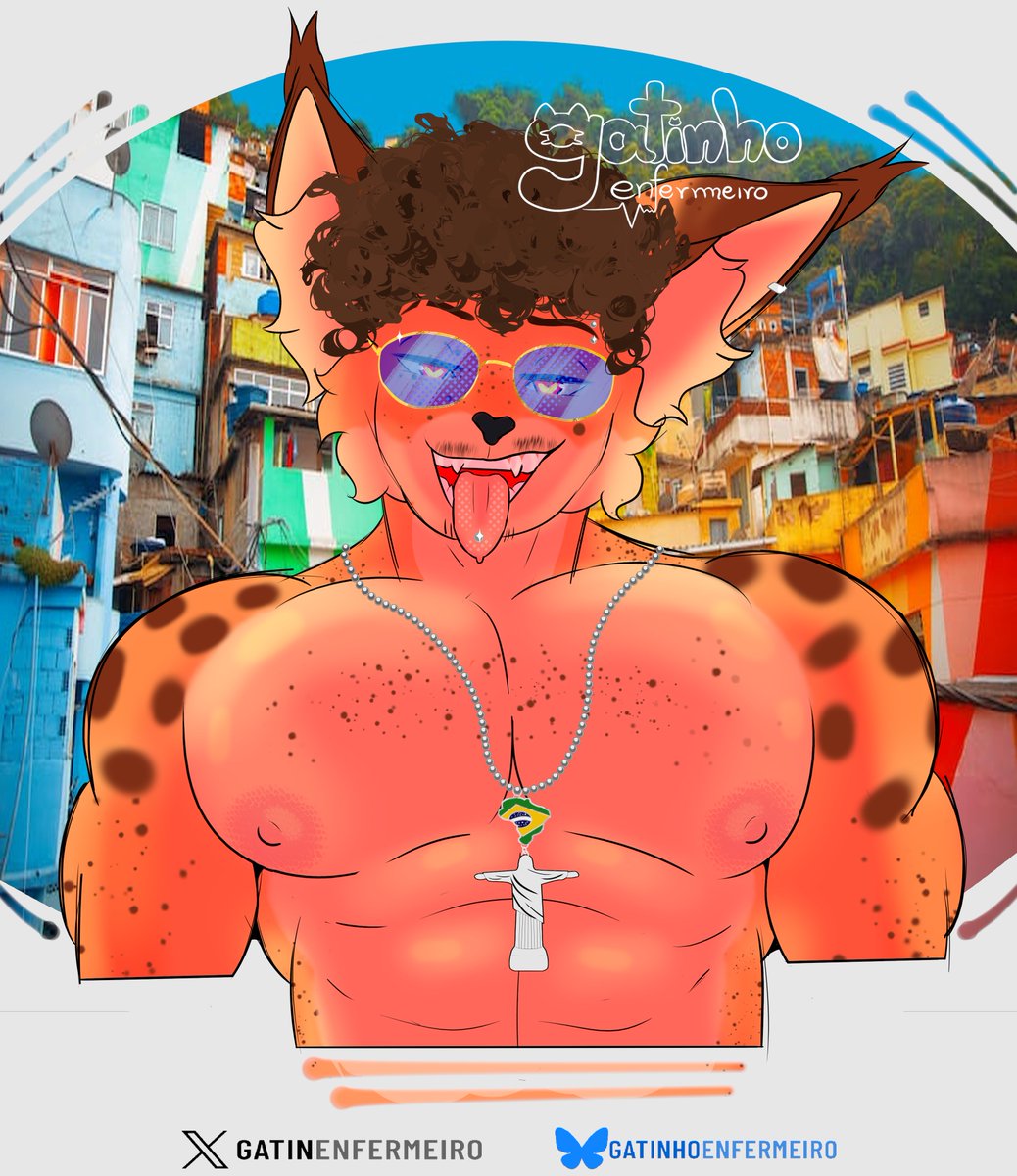 gatinenfermeiro's tweet photo. ⚠️CW: Pubes, BBC

🇧🇷CRIA DE FAVELA
Uma vez cria de favela, sempre cria de favela.

🇺🇸FAVELA KID
Once a favela kid, always a favela kid.

��art by me https://t.co/0RYC6815Si