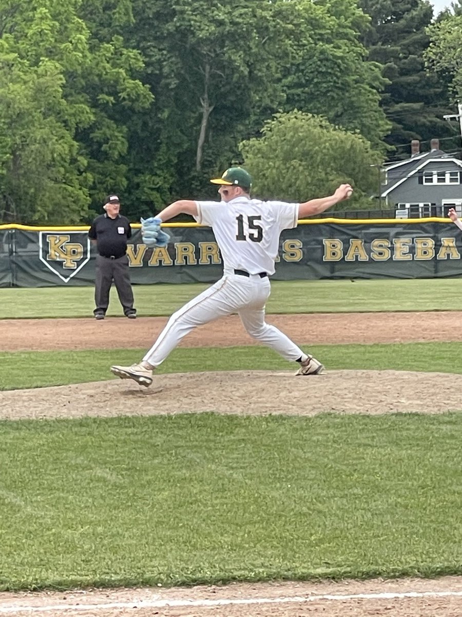 BostonBBJournal's tweet photo. Jacoby Cady in for the Warriors. 3-0 @KP__Baseball in the Top of the 7th. @MIAA033 https://t.co/3Yz4EqBeOu